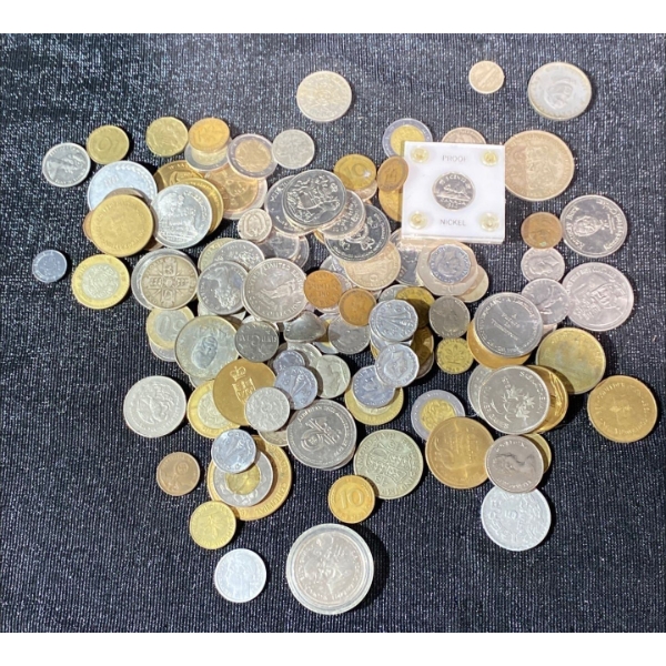 Collection of Coins Including Silver