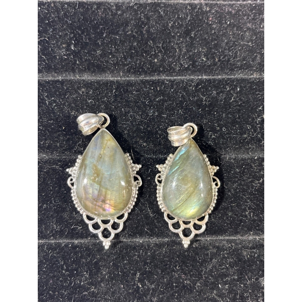 Collection of Green Stone Pendants