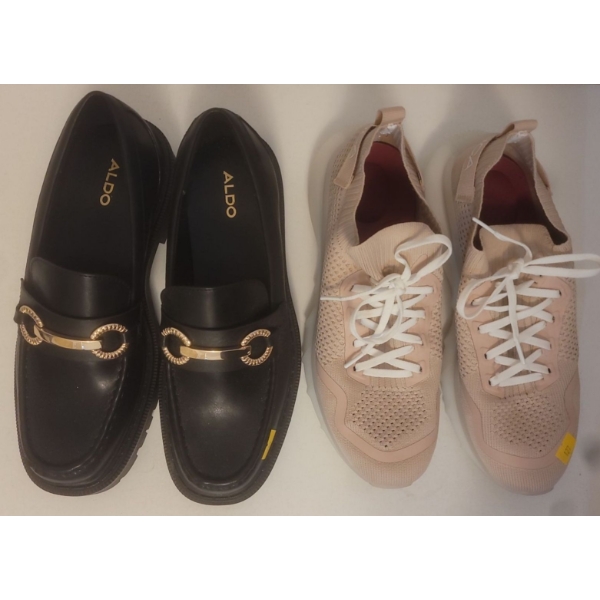Two Like New Pairs Of Woman's Footwear  Size 7-8  Aldo Shoes