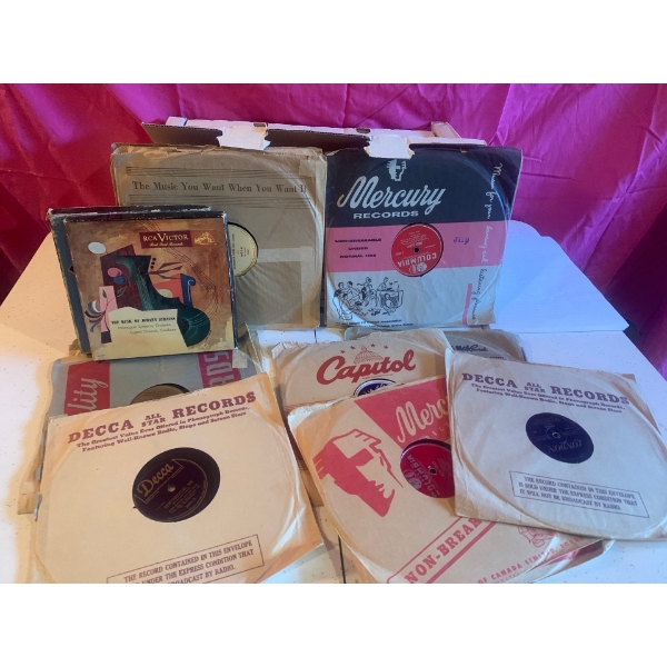 Vintage Lot of Collectable Records, Country, Classical and more