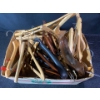 Image 2 : Box of Vintage and Antique Wooden Hangers from Different Parts of the World