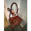 Image 2 : Solid mahogany vanity with mirror and glass top in amazing condition beautiful craftsmanship 62x29x1
