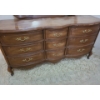 Image 2 : 9 Drawer Dresser w/ Mirror  64 W, 17 D, 70 T 