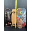 Image 2 : Set of 4 Skateboards, As Is, Two Missing Wheels,  29L/30L 