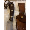 Image 5 : Vintage Knives, Machetes, and Sheaths Including Leatherwork