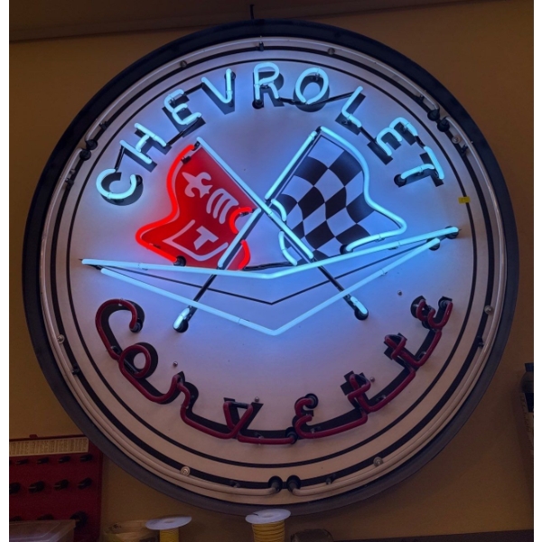  Awesome Chevrolet Corvette Sign - 36T 