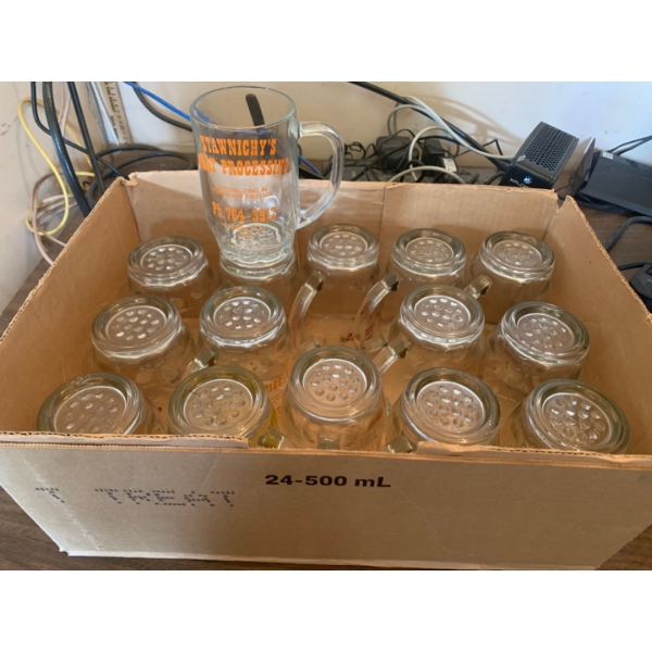 Box of Large Beer Mugs