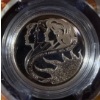 Image 1 : 2001 Canadian 10 Cent International Year of Volunteers 92.5% Silver Coin, 2.4 grams
