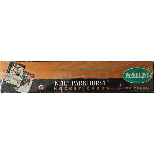 1992 NHL Parkhurst Series 2 Trading Card Box (Sealed, 36 Pack)