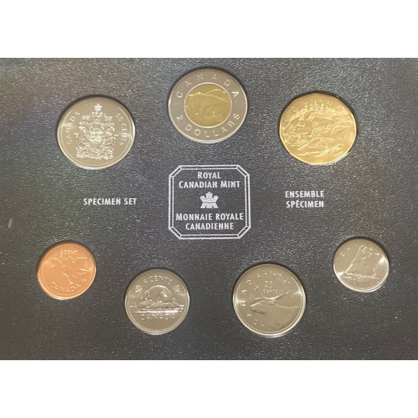 2002 Canadian Specimen Set