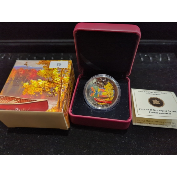 RCM 2013 Autumn Bliss Fine Silver 99.99 31.39g