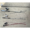 Image 2 : Three Functional Fishing Rods- w/ Bucket Seat & Net ++ Tackle Boxes(No Tackle Inside) Silstar ET35, 