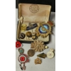 Image 1 : Vintage Boy Scouts Canada and Military Pins in Original Box