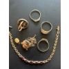 Image 2 : GOLD RINGS , BRACRLET , NECKLACES Total Weight WAS 21 g 10K