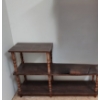 Image 6 : Comfy Chair 26 W, 32 D, 26 T and Wooden Shelf 48 W, 16 D, 29 T
