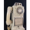 Image 5 : Vintage Automatic Electric Company Rotary 3-Slot Rotary Dial Pay Phone- Beige