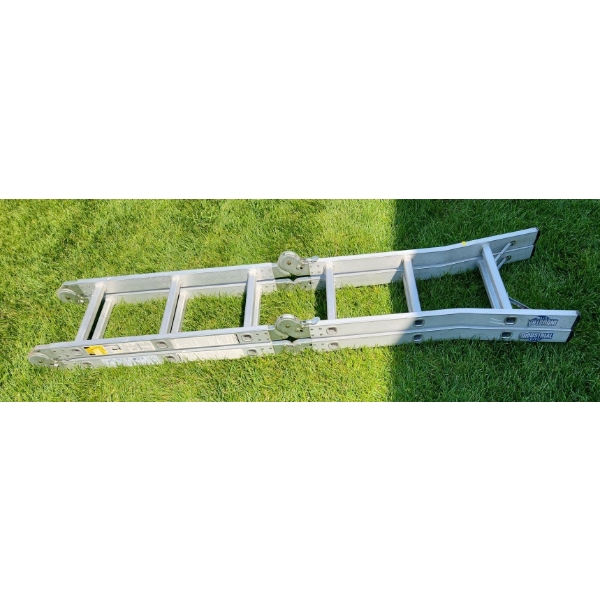 Industrial Lite Double Sided A Frame Ladder (6 Steps Each Side)