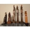 Image 3 : Hand Carved Wooden Monk Collection - 15T 