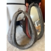Image 1 : vintage horse collars one was turned into a mirror very cool wall hangers