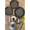 Image 5 : Camping Supplies w/ Cast Iron Pan Mini Grill & More
