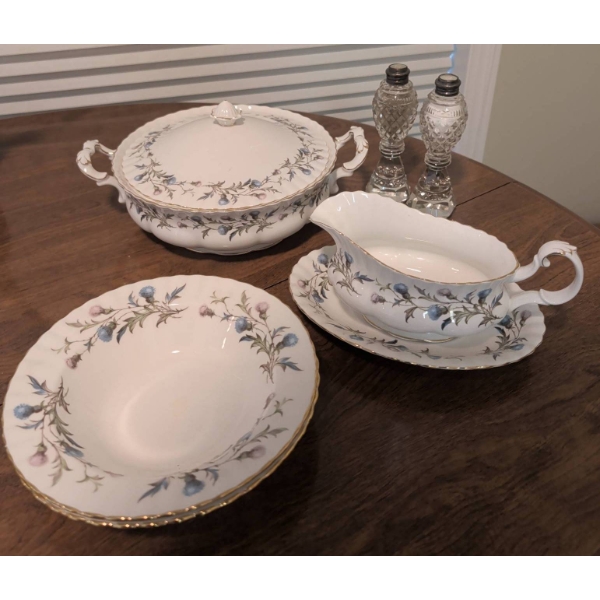 Royal Albert Brigadoon Bone China Tableware Set