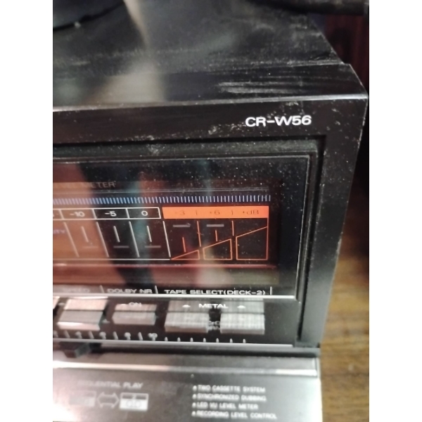 FISHER Stereo Double Cassette Deck