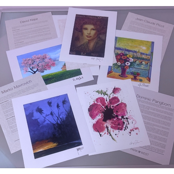 Art Prints and Artist Biographies by Various Contemporary Artists