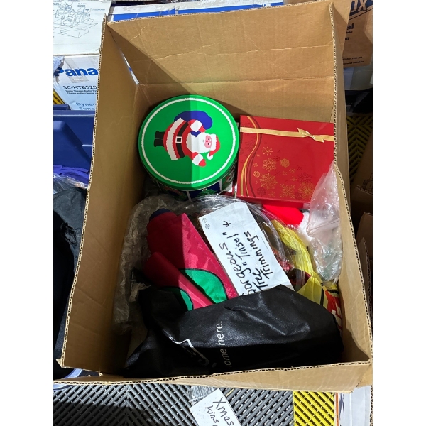 Large Collection Of Christmas decorations Several Boxes  