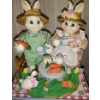 Image 1 : Adorable Easter Collectables Snow Globes Stuffies Ceramic Figurines & More