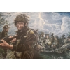 Image 4 : "Out of the Clouds", Artist: Roger Chabot, 23.5 X 18.5 Print Framed Under Glass