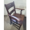 Image 3 : Vintage Wooden Arm Chair 24 W, 18 D, 35 T  