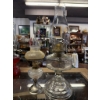 Image 2 : 2 x Clear Glass Oil Lamps