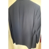 Image 2 : Men's Size 42 Tall Suit in Pinstripe, Made in Italy
