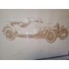 Image 2 : Mercedes Sports Model Numbered Print 93/ 500 by Catherine O'Connor 38.5 X 30.5 , Framed Under Glass 