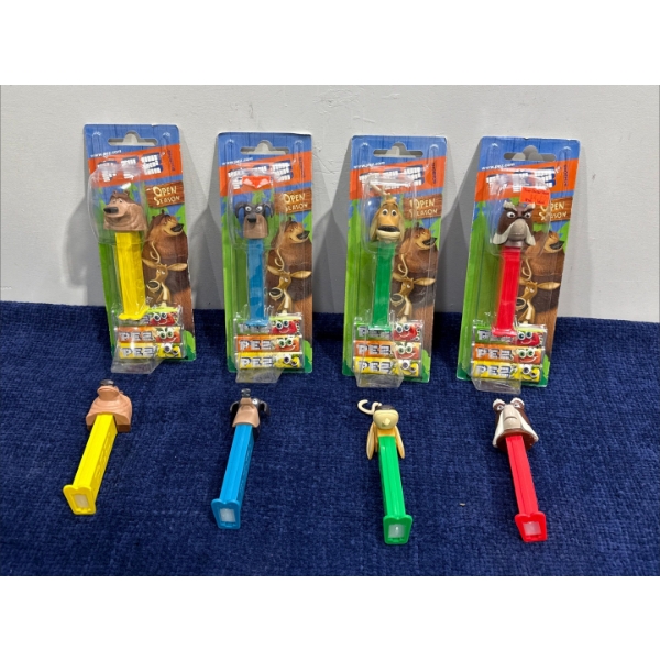 Collection of Pez Dispensers - Open Season