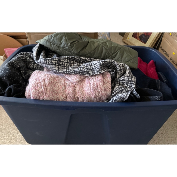 Hats, Scarves, Throws, Jackets, Vests, Sweaters, Long Sleeved Blouse 7 More Woman's outterwear