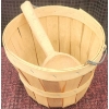 Image 8 : Wooden Shoe Shine Box, Basket, and Display Case