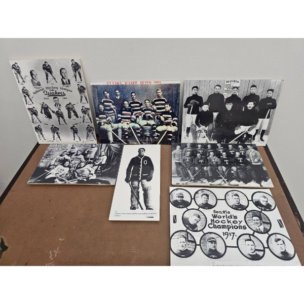 Vintage Hockey Team Photographs and Memorabilia