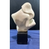 Image 2 : Vintage Ceramic Sculpture of Mother Embracing Child 18H