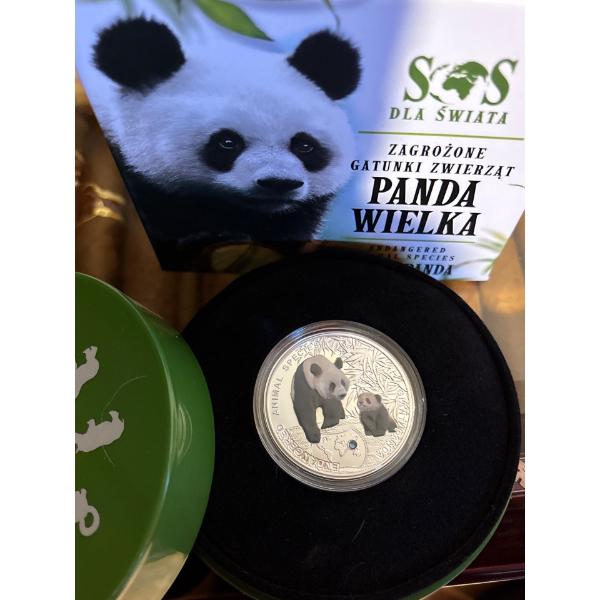 2014 $1 Endangered Animal Species: Giant Panda - Pure Silver Coin