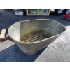 Image 2 :  Antique canner with lid and wire base inside 24” length 13” tall 13” wide