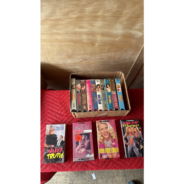 Collection of VHS Playboys 
