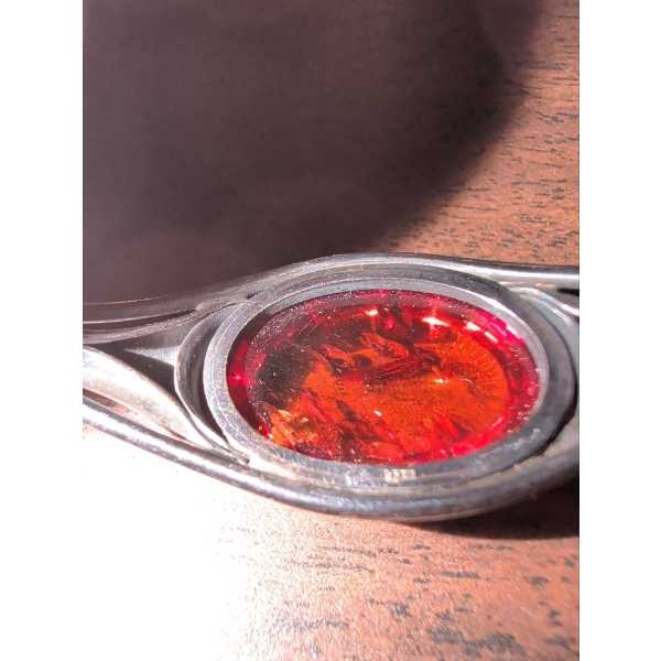 Vintage Stamped 925 Silver Accessories - Custom Made Amber & Sterling Silver Jewelry