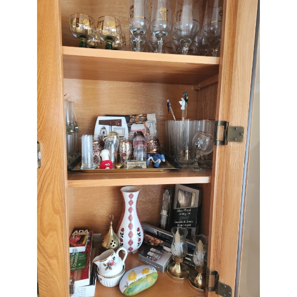 Assorted Barware and Home Decor