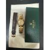 Image 1 : Rolex Oyster Perpetual 1005 9K Gold Case Serviced Rolex 2023 With Rolex Leather Strap Appraisal Ge