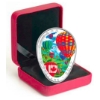 Image 2 : 2017 $20 Hot Air Balloon - Pure Silver Coin