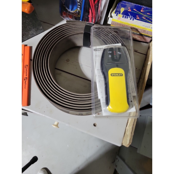 Useful Garage Finds - MIscellanius Butane Tank Stud Finder Multimeter & More