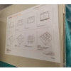 Image 6 : Organizeme Pop Up Collapsible Storage X 8- 2 Sizes, One Partitioned Storage Bin (New in Packages)