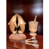 Wood Decor Dolphins 10T