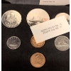 Image 2 : Royal Canadian Mint 1980 Uncirculated Custom Coin Set in Case 